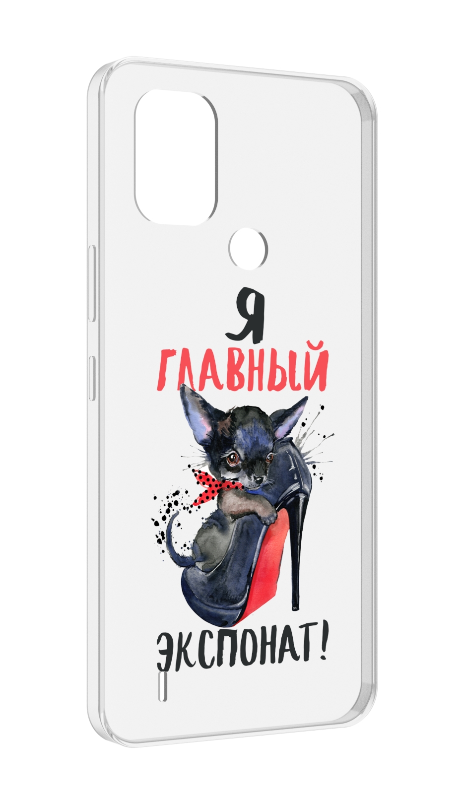 

Чехол MyPads главный экспонат для Nokia C31, Прозрачный, Tocco