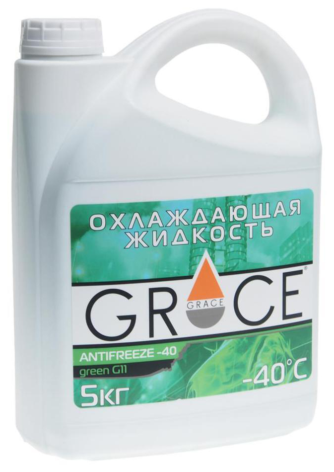 Антифриз Грейс Лубрикантс 4603728817491 GREEN G11, -40, 5 кг.