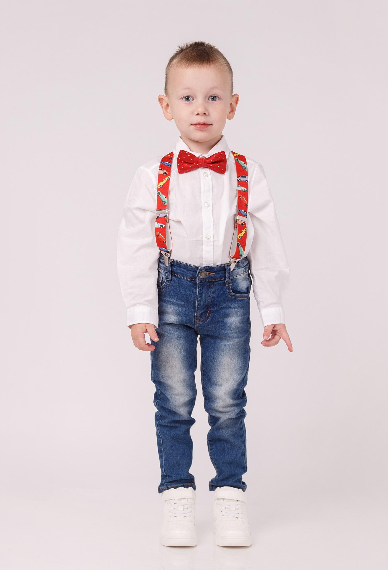 фото Подтяжки детские stilmark д33, красный, onesize