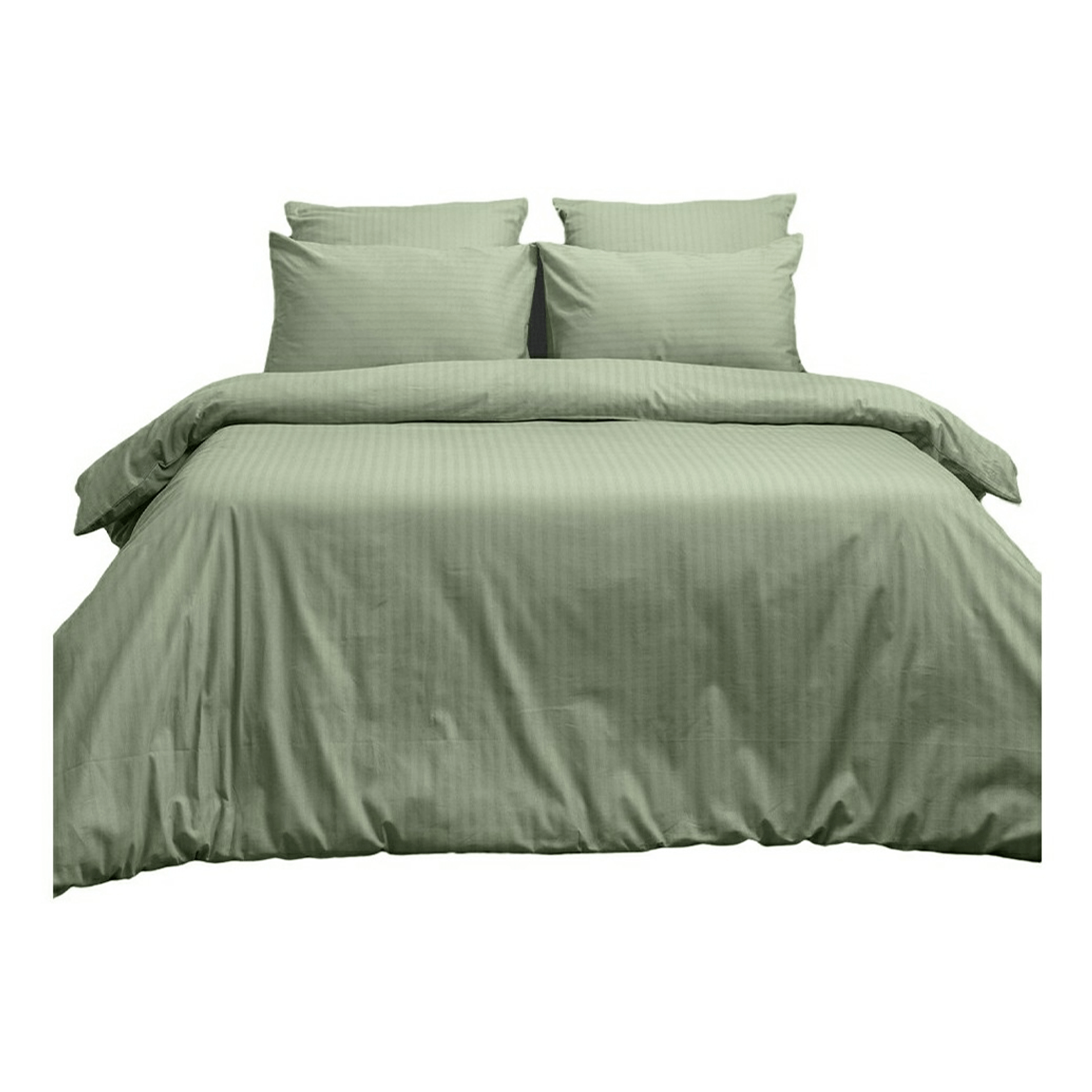 Комплект постельного белья Home & Style Smoke Green двуспальный 50 х 70 см
