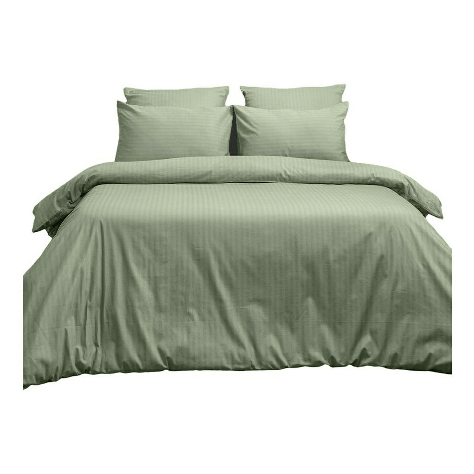 Комплект постельного белья Home & Style Smoke Green полутораспальный 50 х 70 см