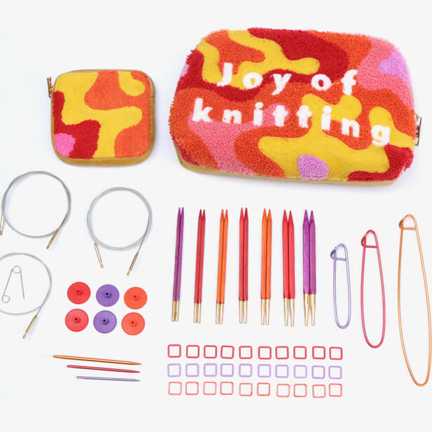 Подарочный набор съемных спиц Joy оf Knitting (7 видов спиц в наборе) 25651 Knit Pro