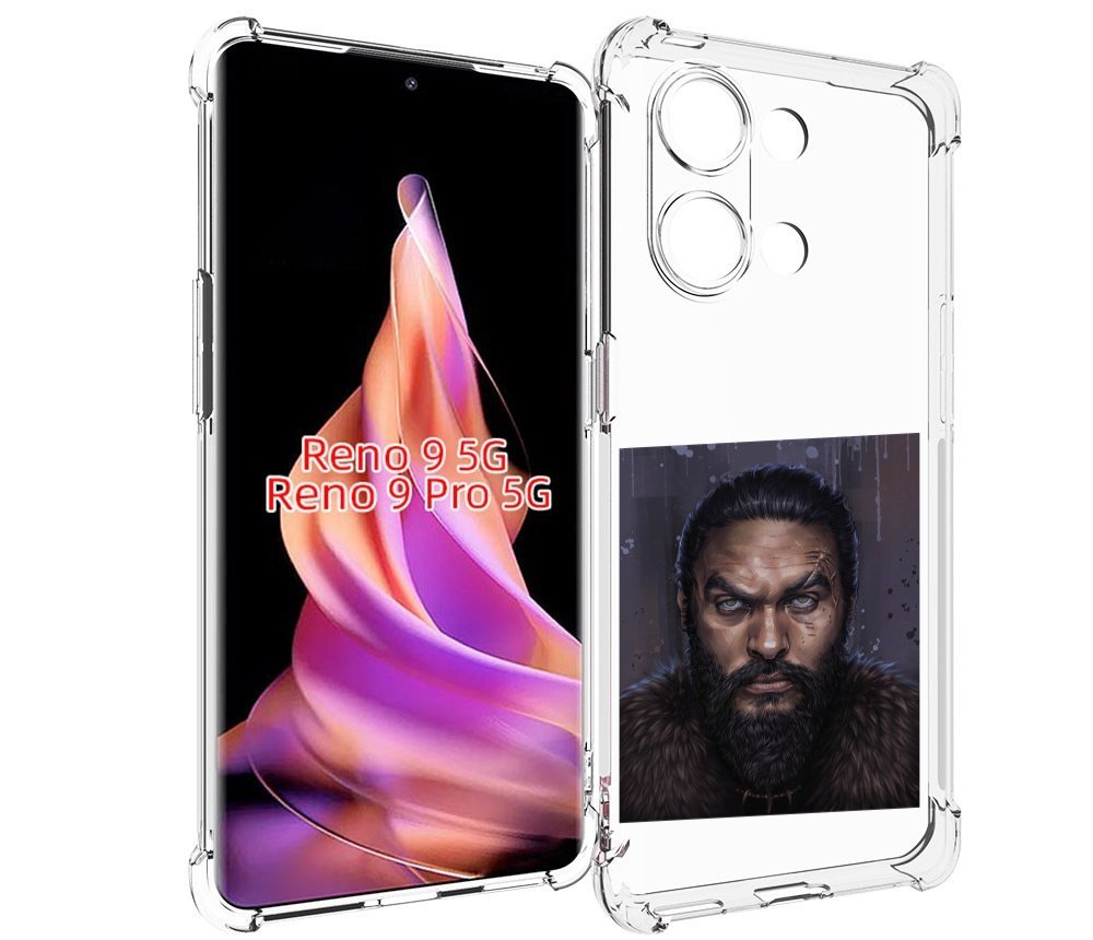 

Чехол MyPads портрет-императора для Oppo Reno 9/Reno 9 Pro, Прозрачный, Tocco
