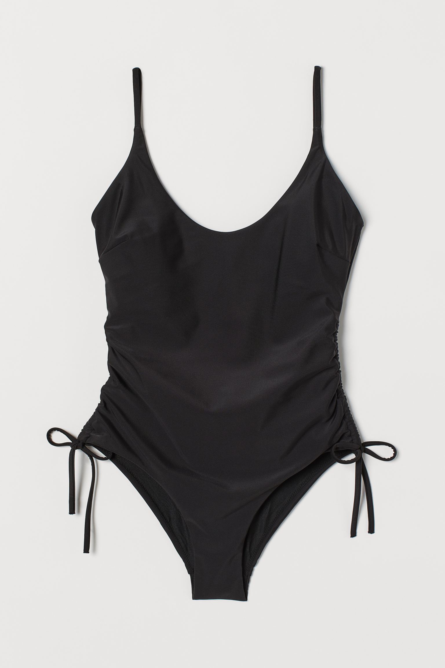 

Купальник слитный женский H&M 804613006 черный 34 EU, 8046130