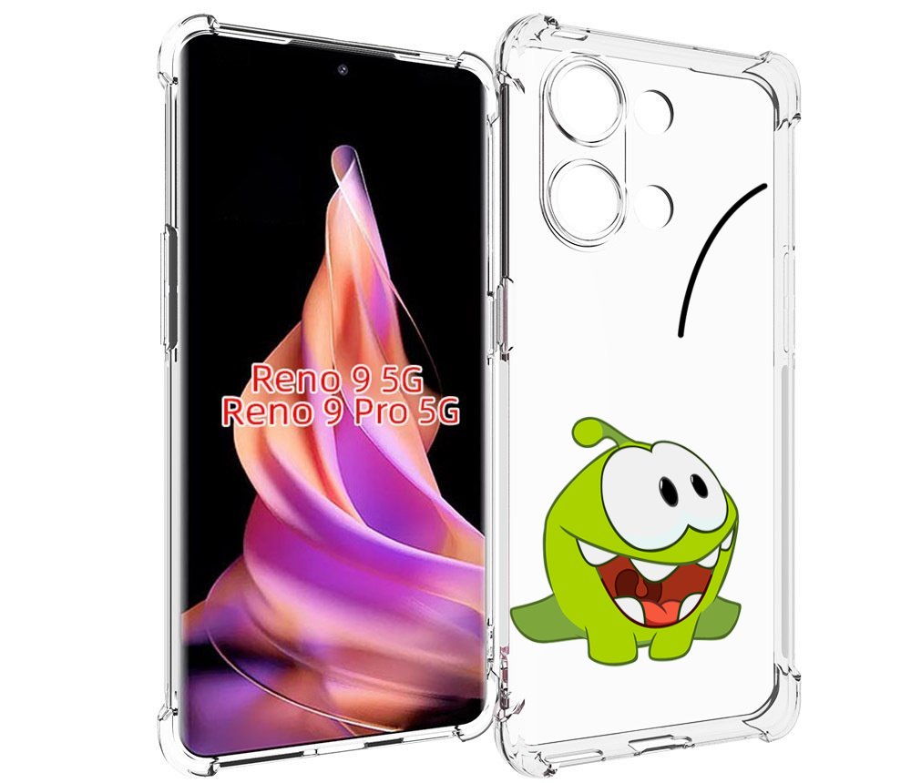 

Чехол MyPads попрыгунчик для Oppo Reno 9/Reno 9 Pro, Прозрачный, Tocco