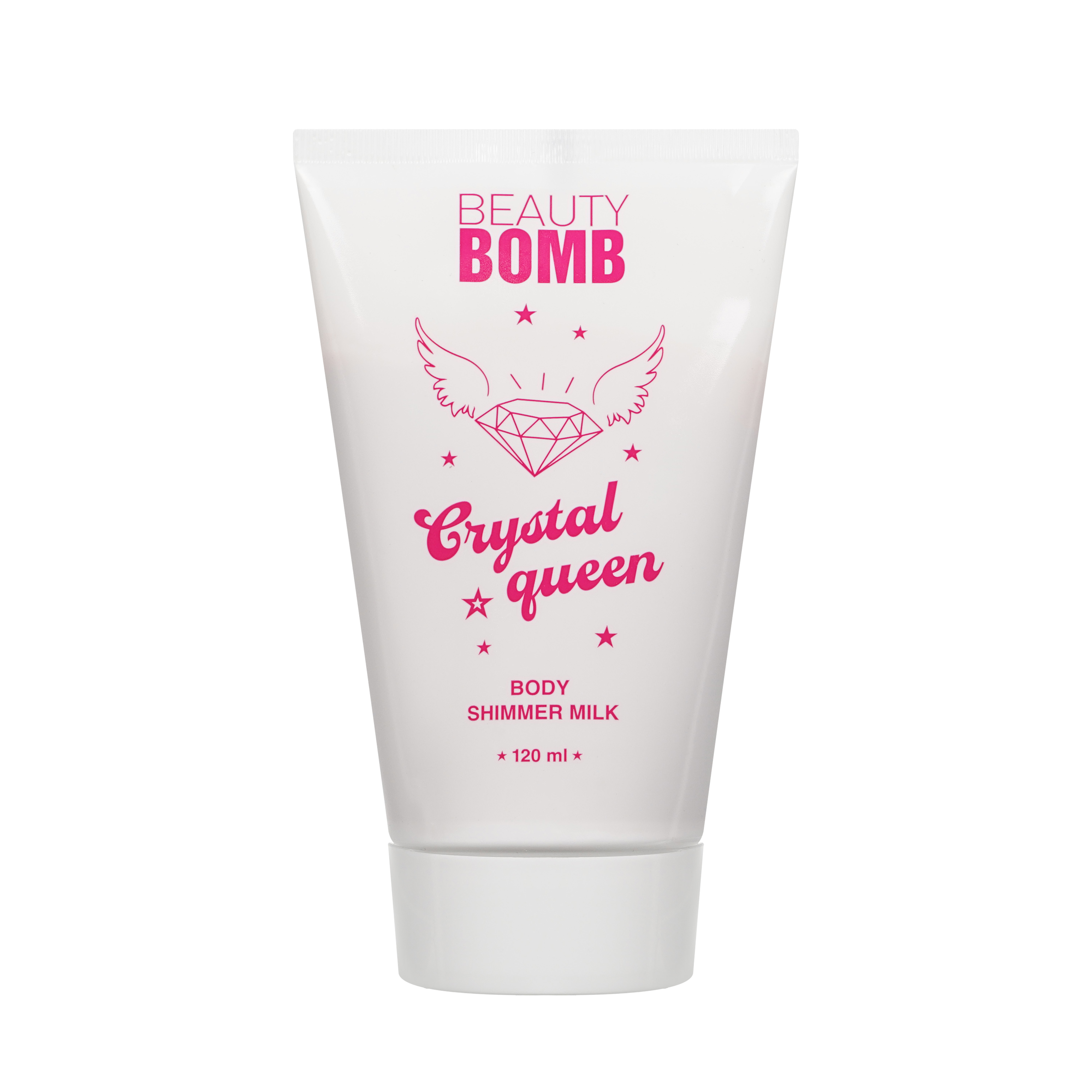 Молочко для тела с сиянием Beauty Bomb Crystal queen 120мл