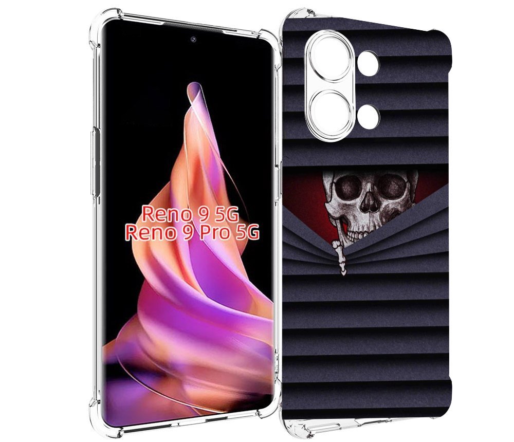 

Чехол MyPads подглядываю для Oppo Reno 9/Reno 9 Pro, Прозрачный, Tocco