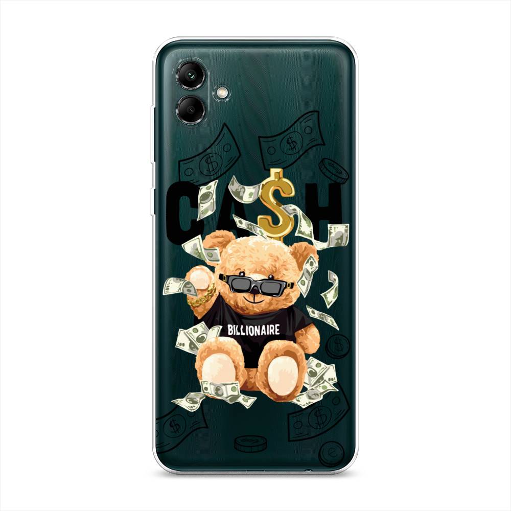 

Чехол на Samsung Galaxy A04 "Big cash", Черный;серый;бежевый, 2107050-6