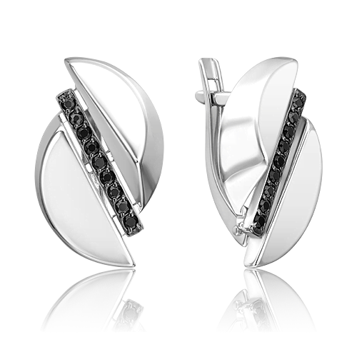 

Серьги из серебра с фианитом PLATINA jewelry 02-5081-00-402-0200, 02-5081-00-402-0200