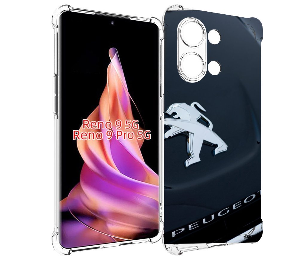 

Чехол MyPads пежо peugeot 2 для Oppo Reno 9/Reno 9 Pro, Прозрачный, Tocco