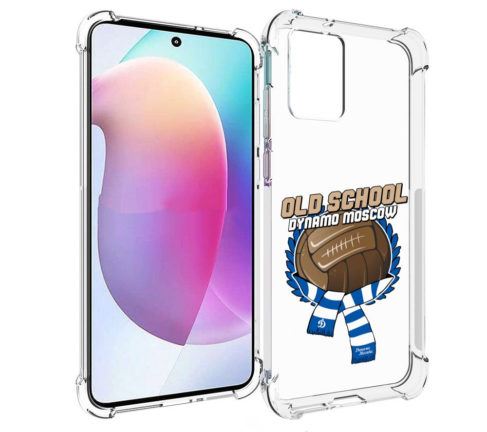 

Чехол MyPads ФК Динамо олд скул для Motorola Edge 30 Neo, Прозрачный, Tocco