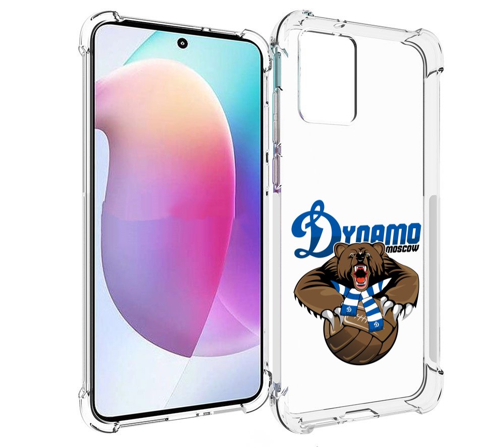 

Чехол MyPads ФК Динамо медведь для Motorola Edge 30 Neo, Прозрачный, Tocco