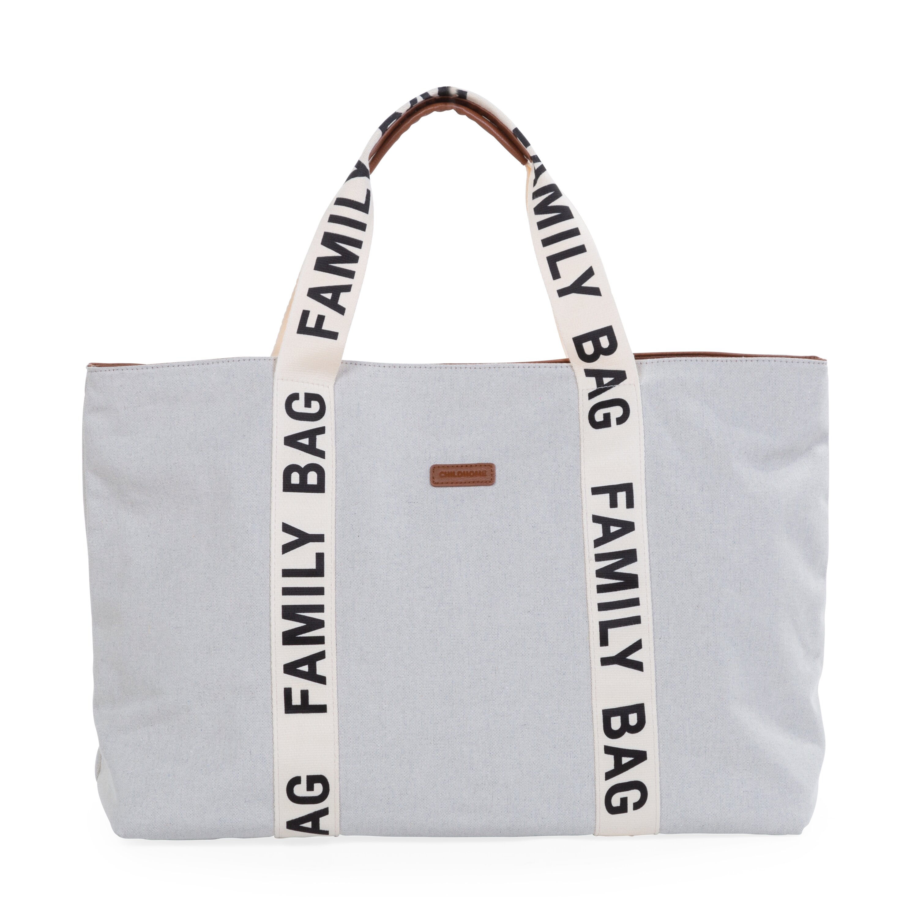 Сумка для коляски Childhome family bag offwhit childhome сумка для мамы family bag sign canvas