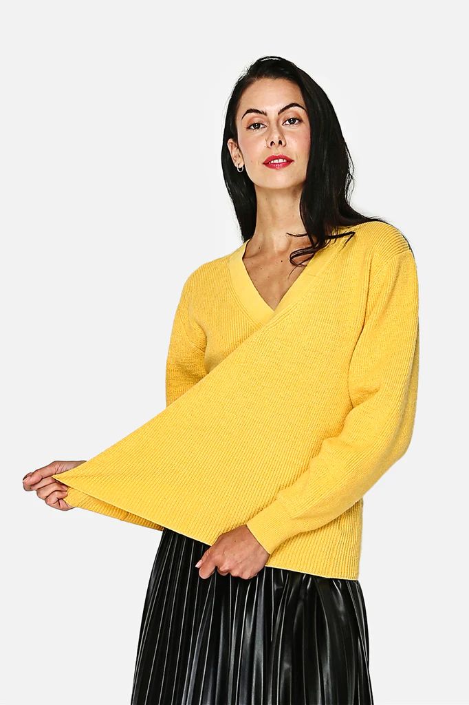 Лонгслив женский Assuili ASF1215 желтый S