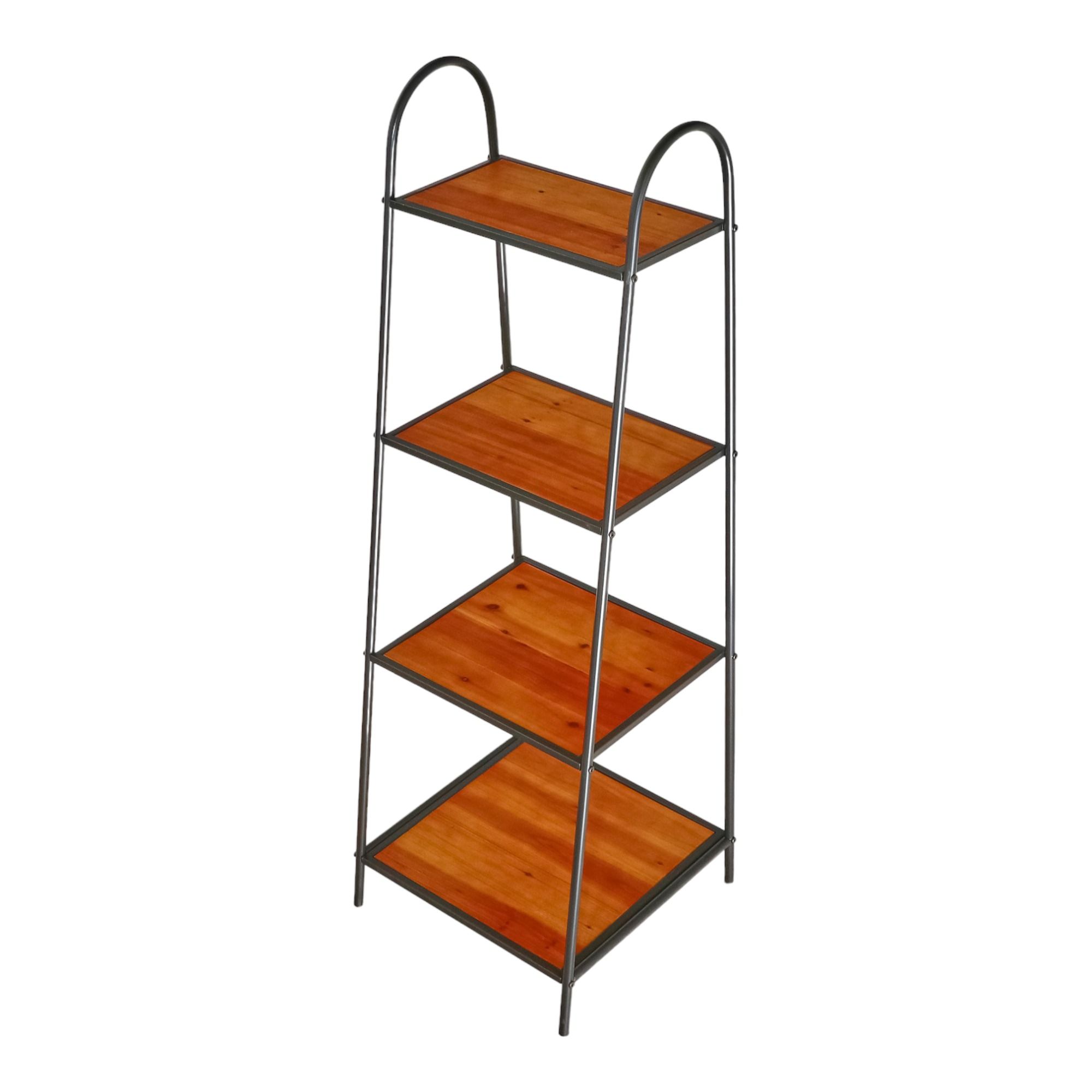 

Стеллаж Design черный коричневый 455 x 425 x 1320 мм