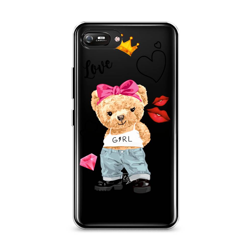 

Чехол на Itel A25 "Sugar Mommy", Голубой;белый;розовый, 3200950-6
