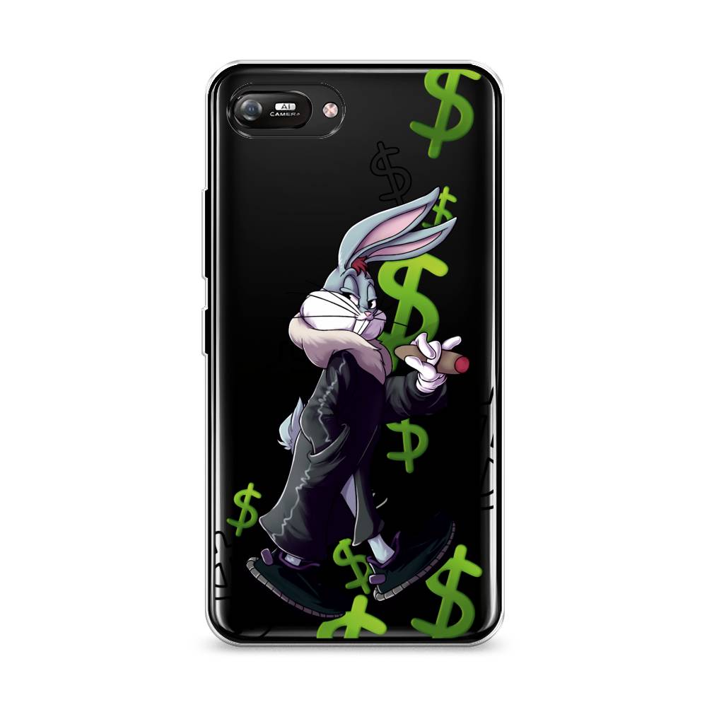 

Чехол на Itel A25 "Rich Bugs Bunny", Зеленый;черный;голубой, 3200950-6