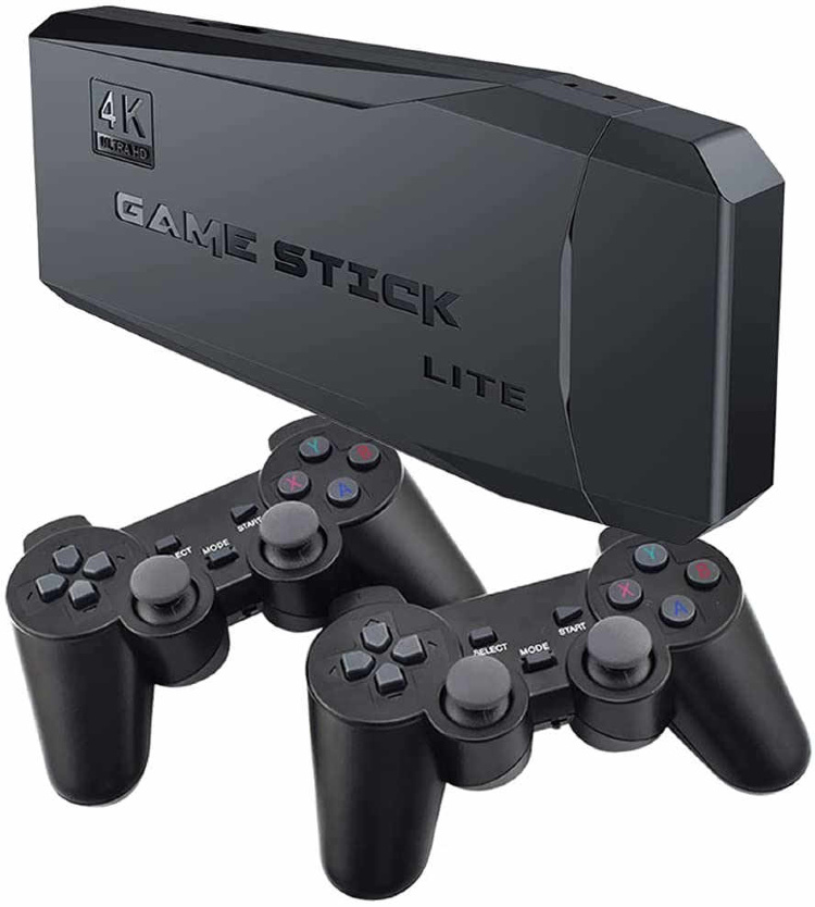 

Игровая приставка Game Stick 4K HD 64 гигабайта. Ретро игровая консоль