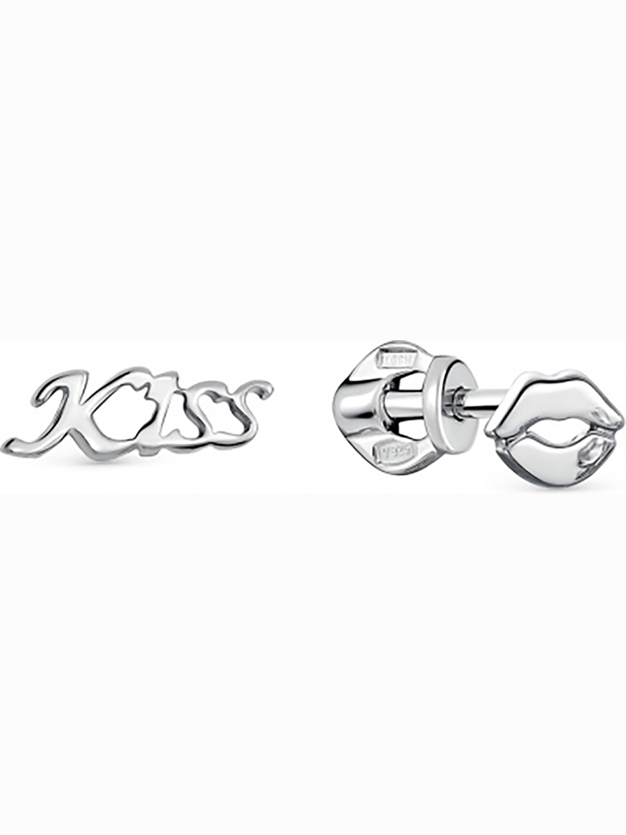 

Серьги Kiss из серебра Вероника С600-2079, С600-2079