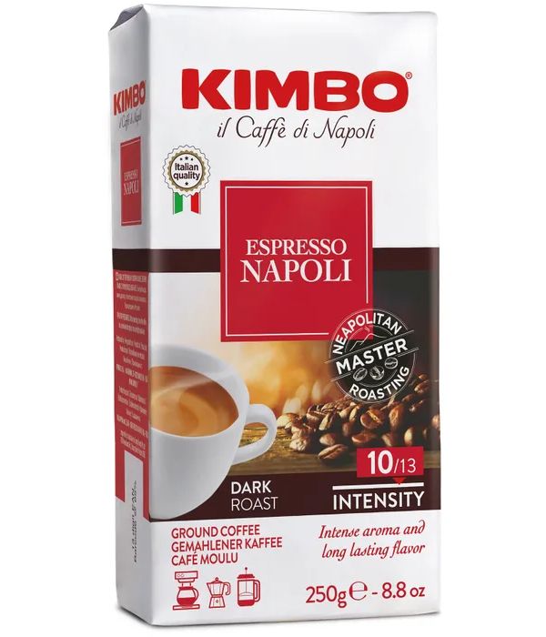 Кофе молотый Kimbo Espresso Napoli, 250 г