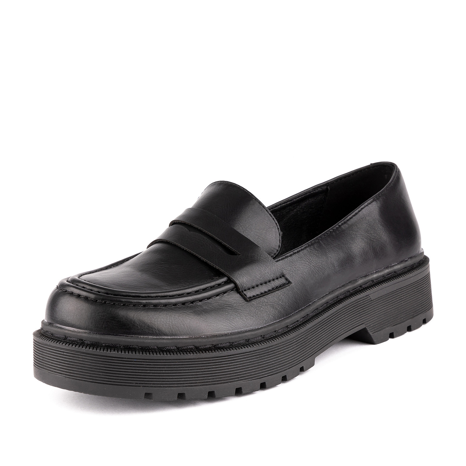 

Лоферы женские INSTREET 2-31WA-721SS черные 40 RU, Черный, 2-31WA-721SS