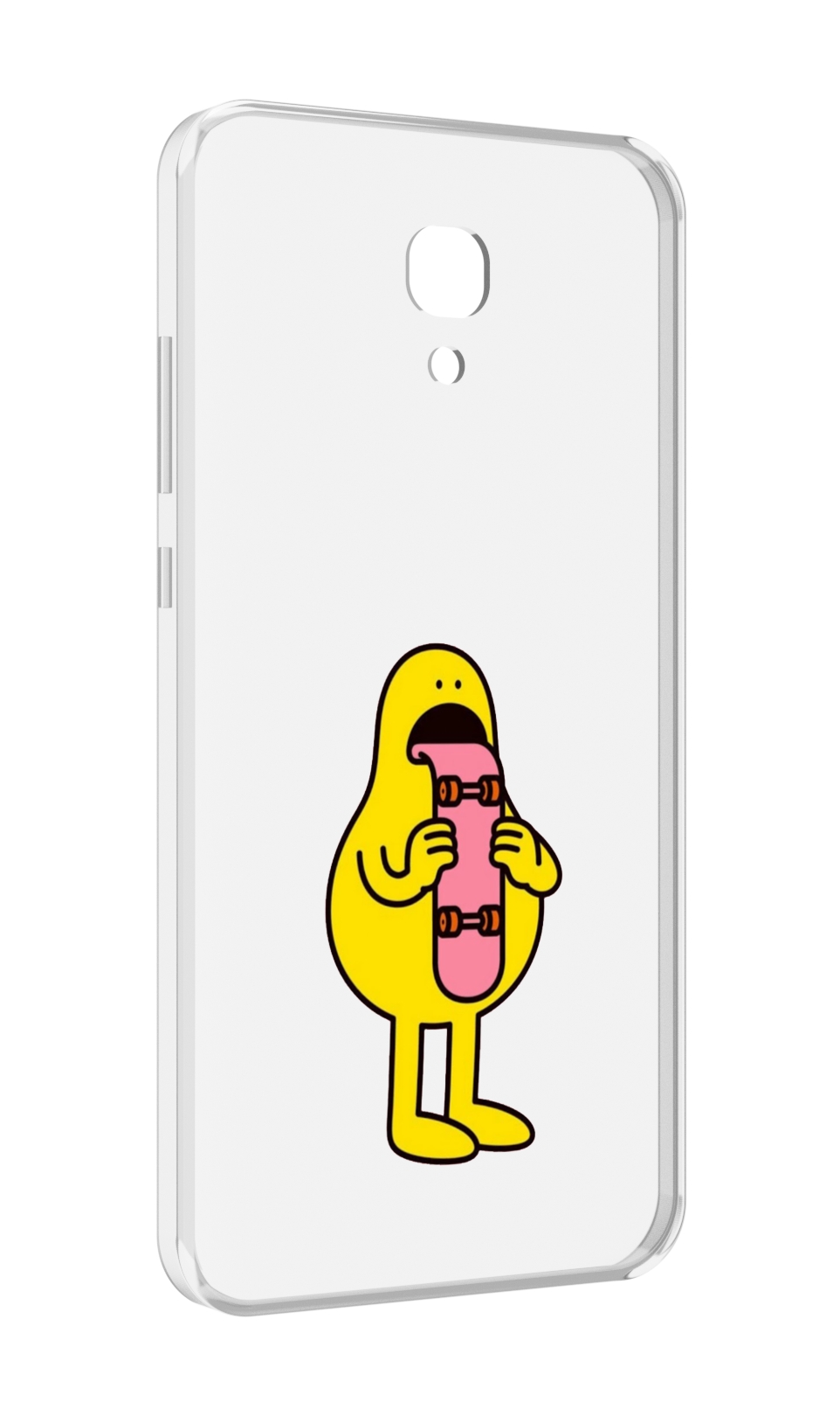 

Чехол MyPads язычок скейтер для Meizu M6 (M711Q), Прозрачный, Tocco
