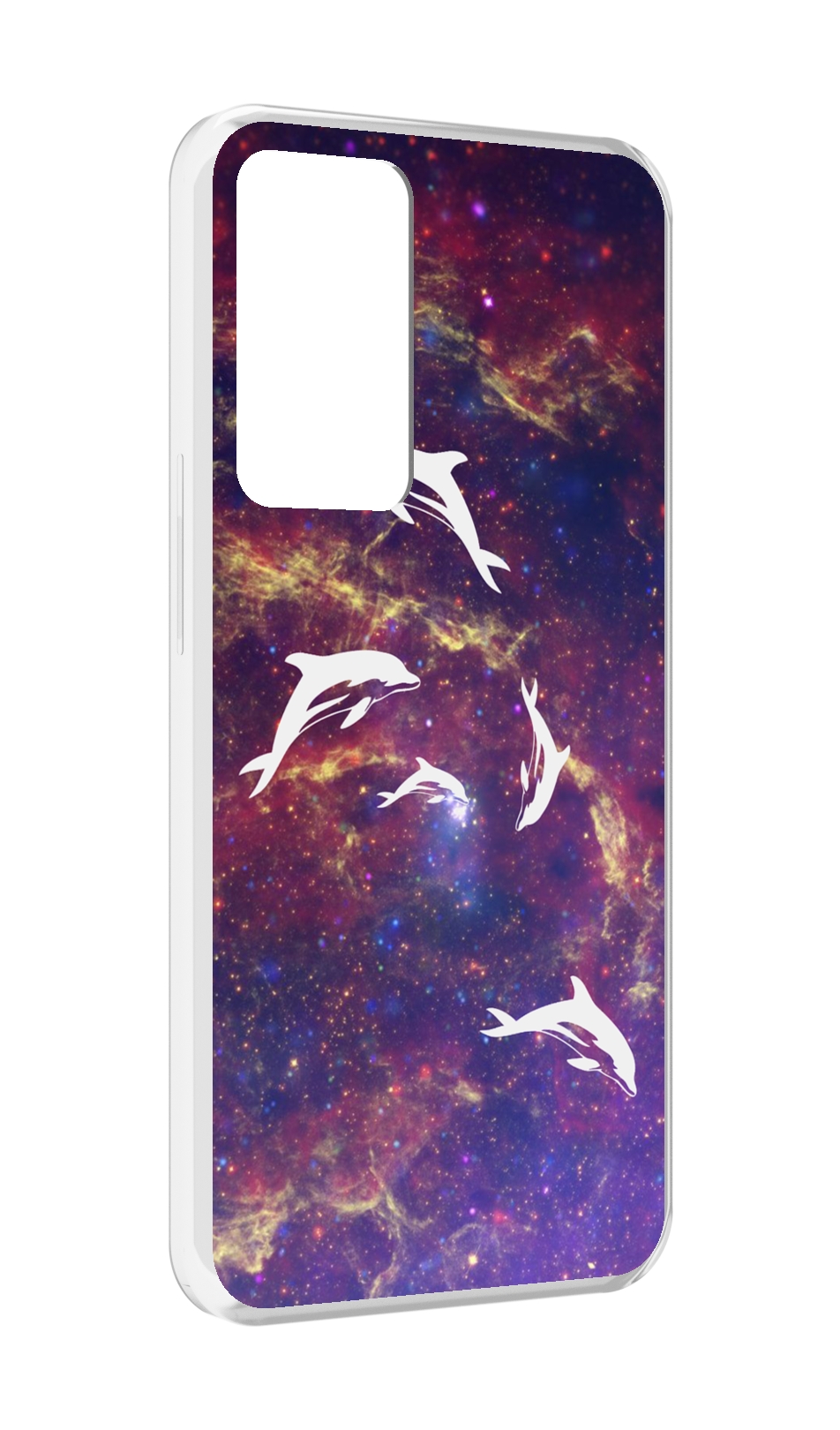 

Чехол MyPads Космические-дельфины для OPPO Reno 8 Lite, Прозрачный, Tocco