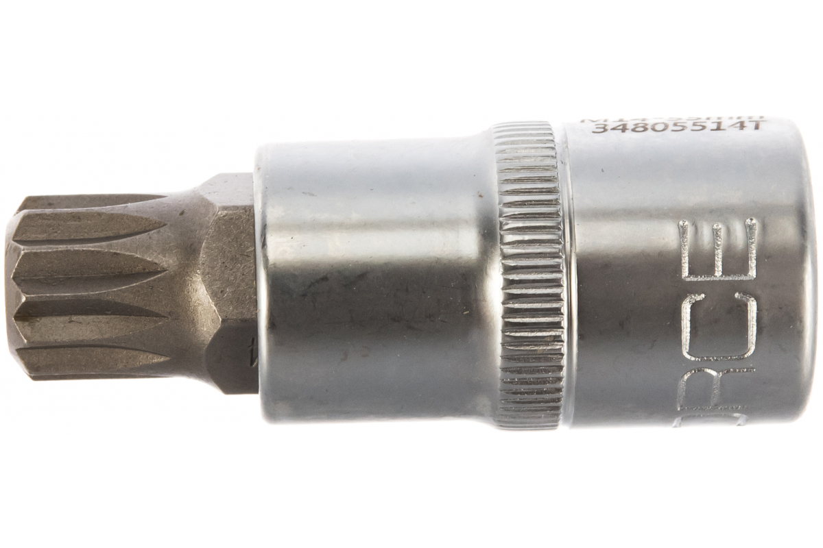 

Головка 1/2-Бита Spline М14 L 55мм С Отверст. Force 34805514t FORCE 34805514T