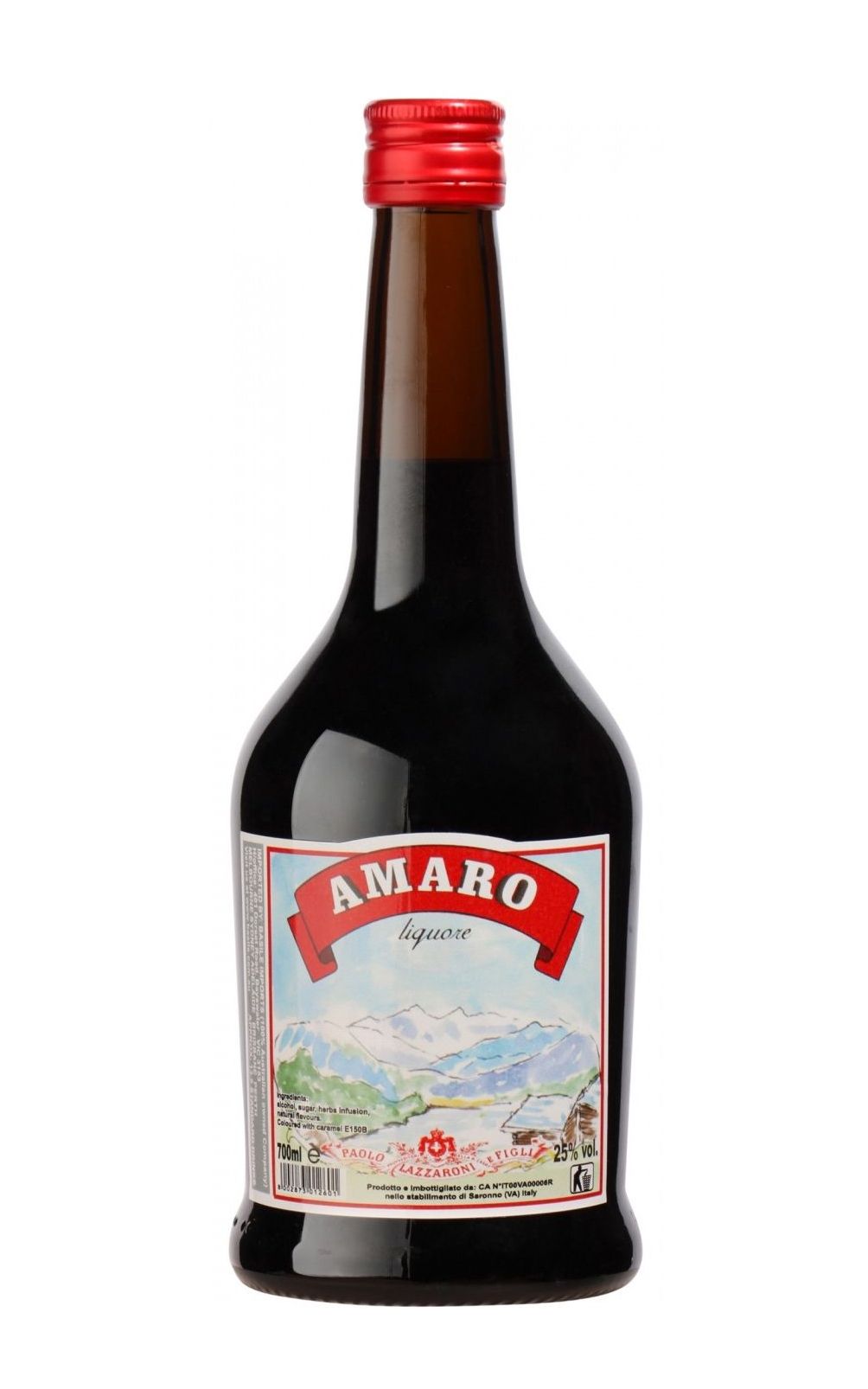 

Ликер Lazzaroni Amaro, 0.7 л
