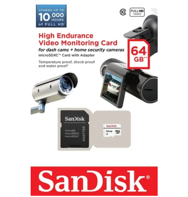 Карта памяти SanDisk Micro SDXC 64Гб (SDSQQNR-064G-GN6IA)