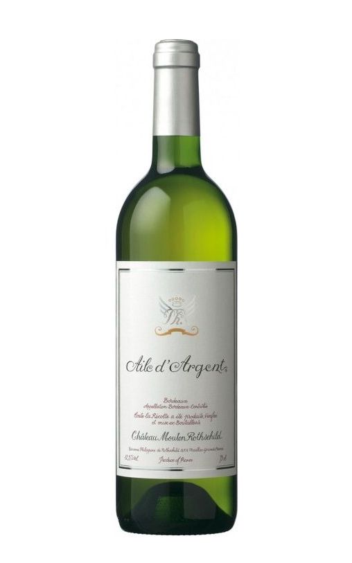 фото Вино сухое белое chateau mouton rothschild aile d'argent 2018, франция, 0.75 л