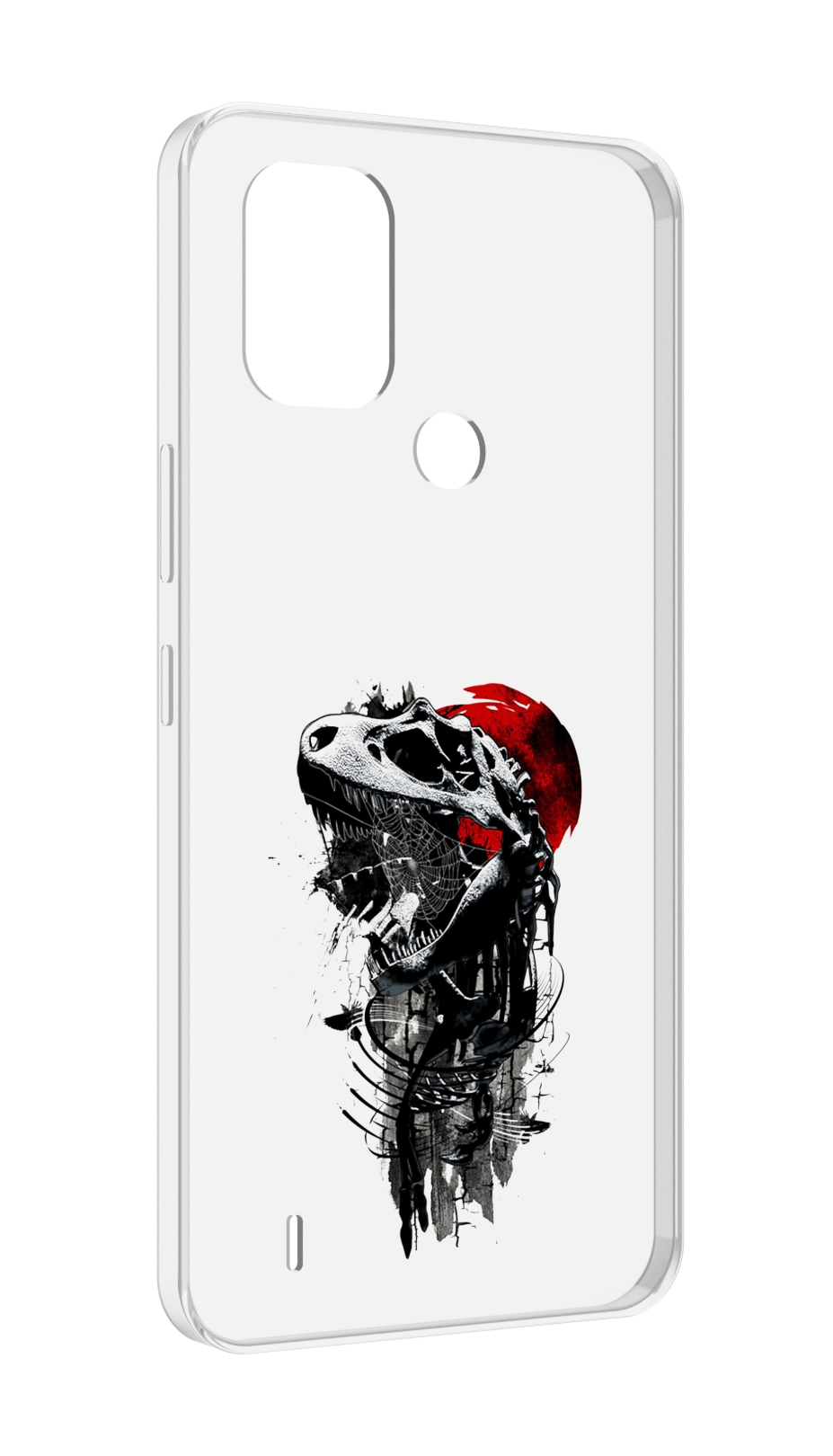 

Чехол MyPads вымерший динозавр для Nokia C31, Прозрачный, Tocco