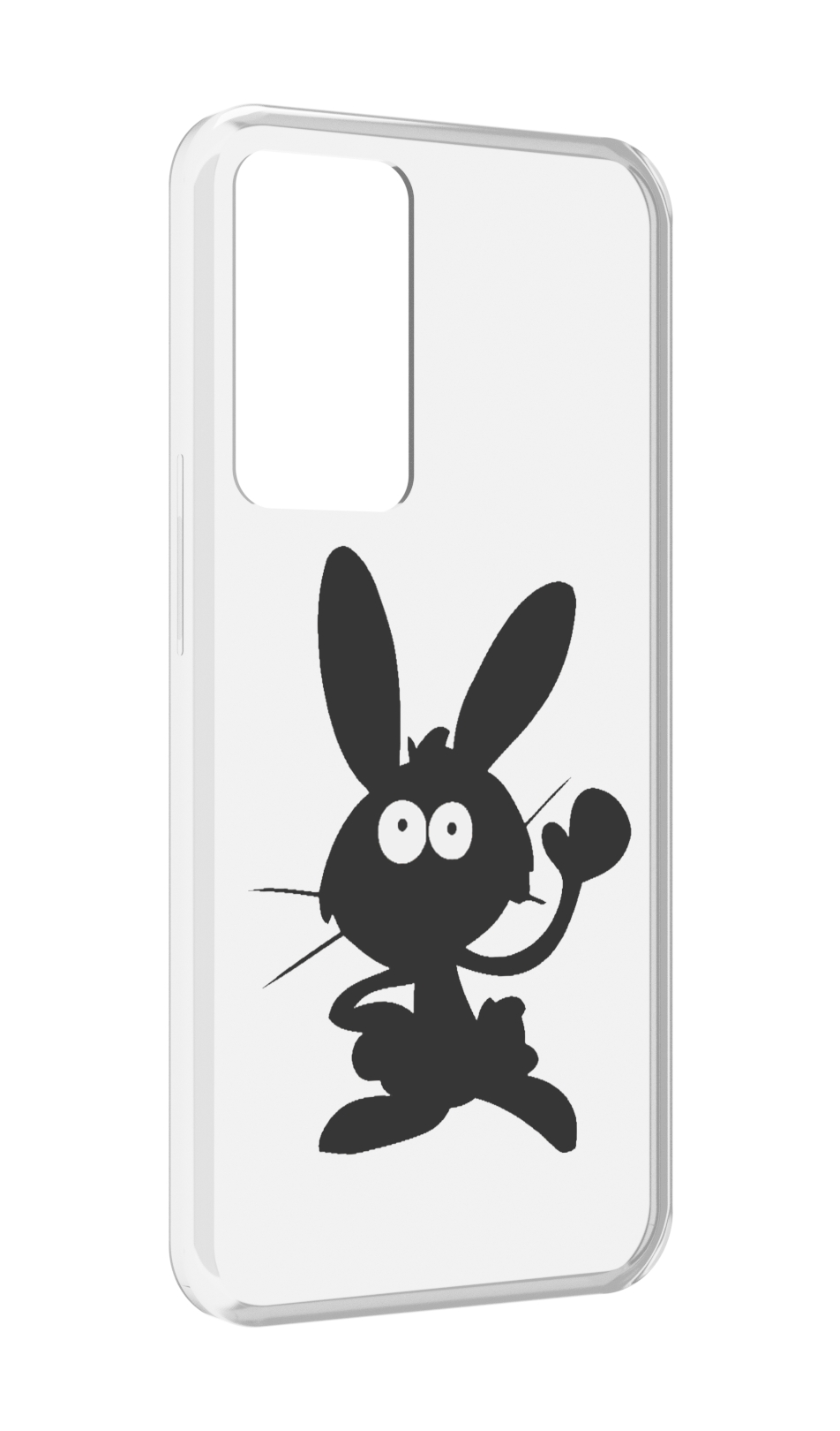 

Чехол MyPads Заяц для OPPO Reno 8 Lite, Прозрачный, Tocco