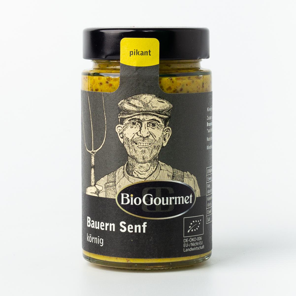 

Горчица с зернами BioGourmet - 200 мл