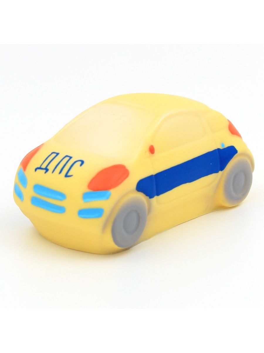 

Игрушка для купания Кудесники СИ-617-01 разноцветный Фигурка-игрушка Машина ДПС, СИ-617-01