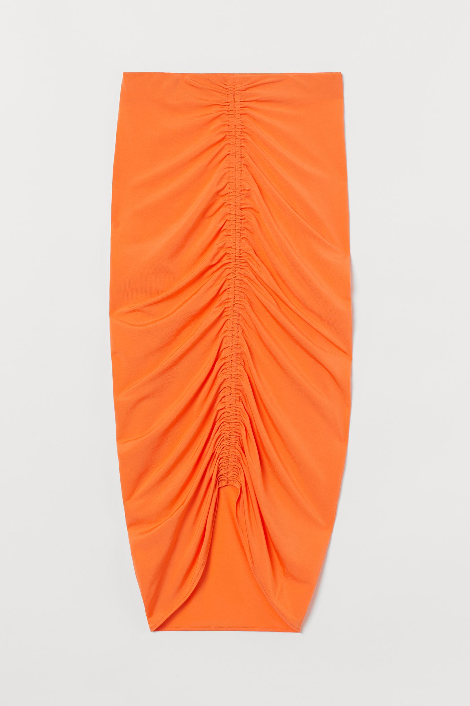 

Юбка женская H&M 906645009 оранжевая S, Оранжевый, 906645009