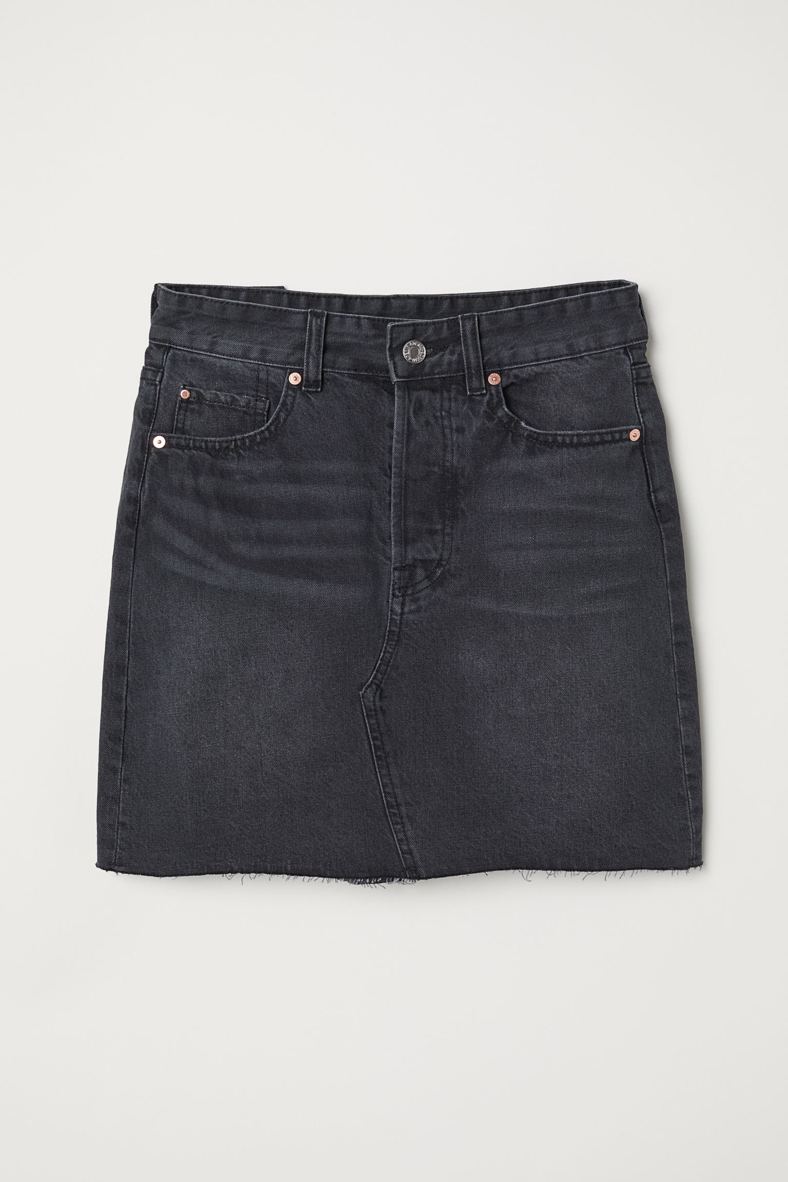 

Юбка женская H&M 658298001 черная 34 EU, Черный, 658298001
