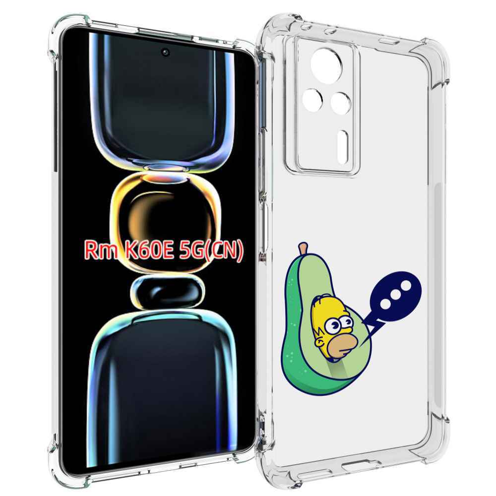 

Чехол MyPads Гомер-авокадо для Xiaomi Redmi K60E, Tocco