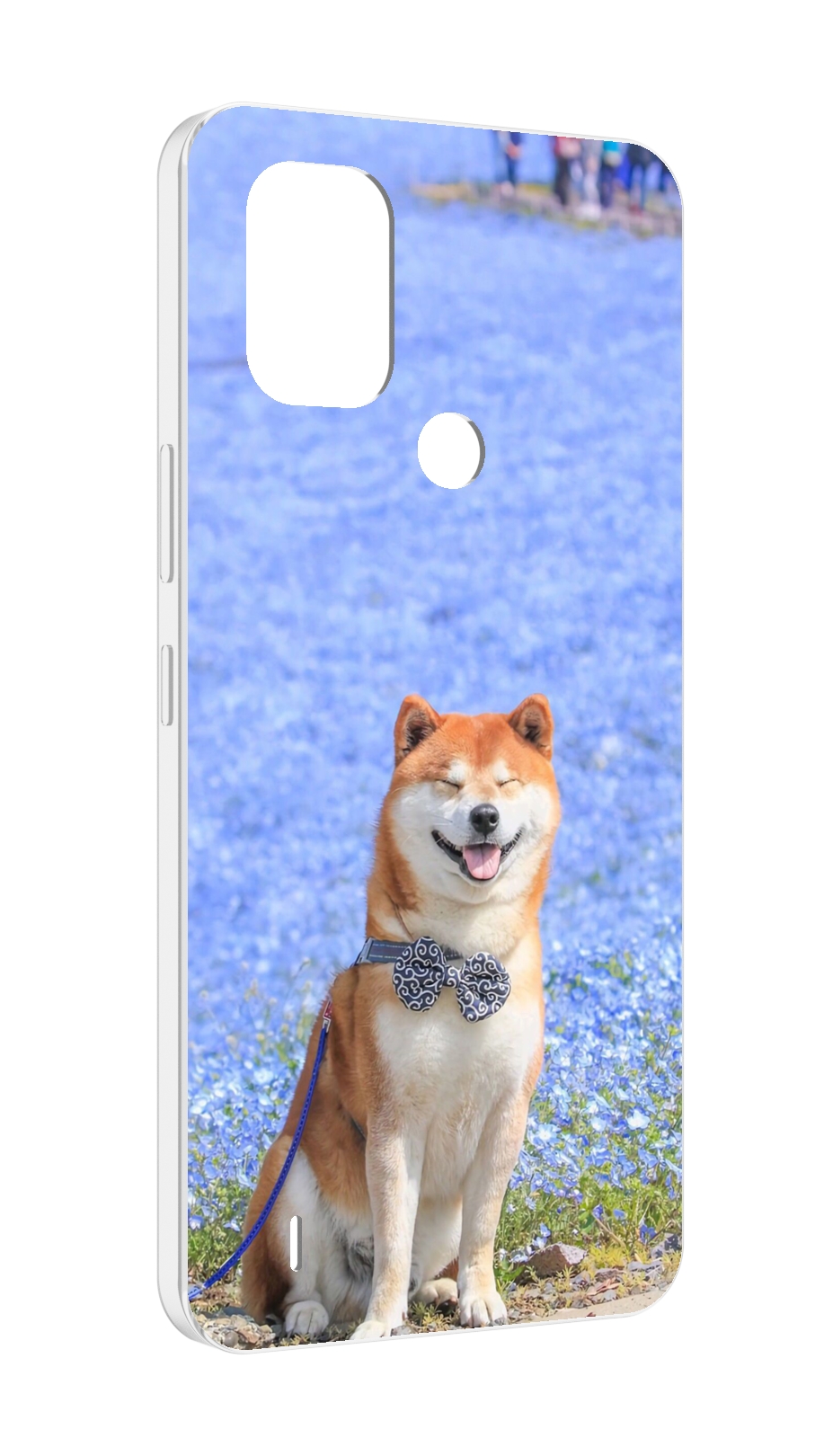 

Чехол MyPads сиба шиба ину 2 для Nokia C31, Прозрачный, Tocco