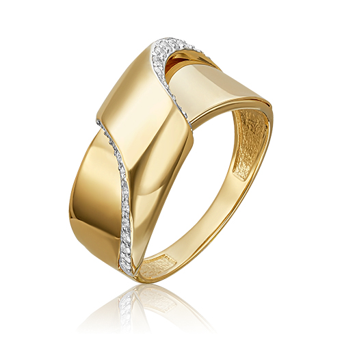 

Кольцо из золота р. 17,5 PLATINA jewelry 01-5425-00-401-1130-23, фианит, 01-5425-00-401-1130-23