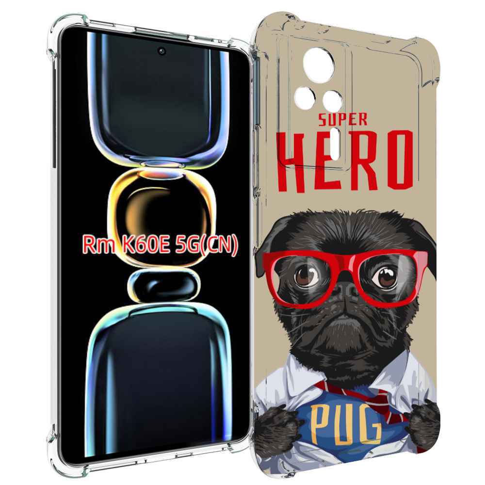 

Чехол MyPads Герой-PUG для Xiaomi Redmi K60E, Tocco