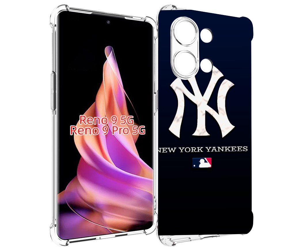 

Чехол MyPads нью оирк янкис беисбол для Oppo Reno 9/Reno 9 Pro, Прозрачный, Tocco