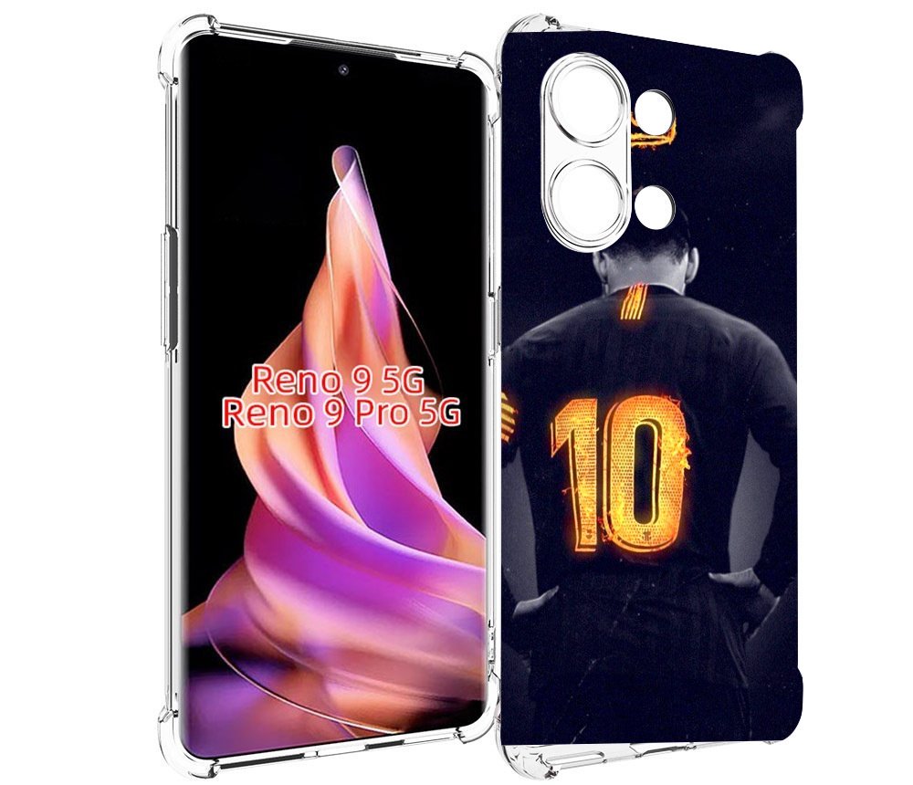 

Чехол MyPads номер-10 для OPPO Reno 9 / Reno 9 Pro, Прозрачный, Tocco