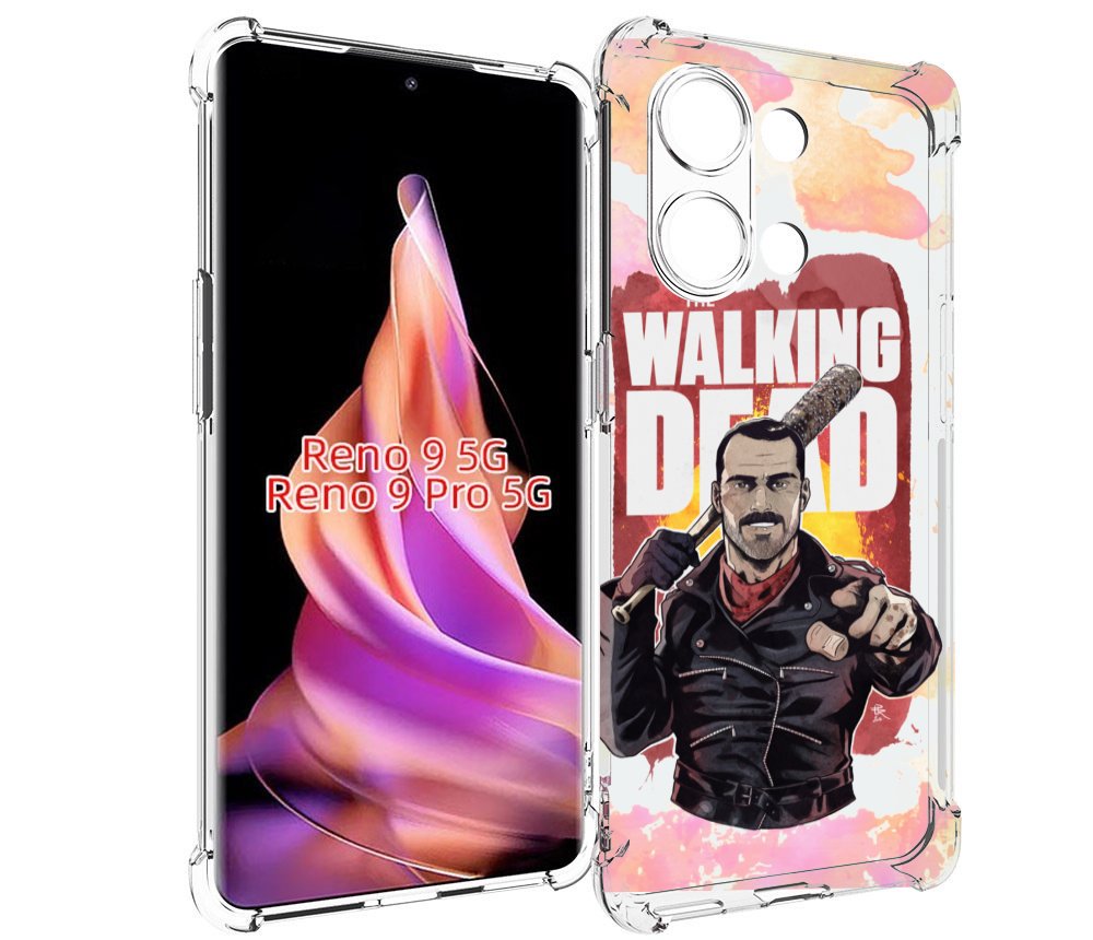 

Чехол MyPads ниган-смит для Oppo Reno 9/Reno 9 Pro, Прозрачный, Tocco