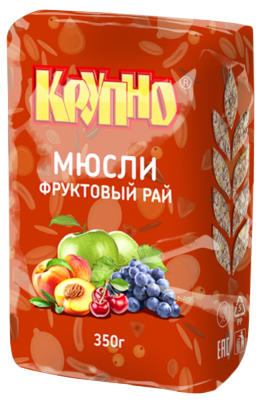 

Мюсли Крупно Фруктовый рай 350 г