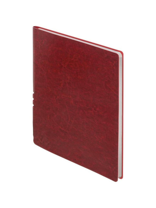 

Бизнес-тетрадь Attache Light Book A4 96 листов бордовая в клетку на сшивке (220x265 мм), KO54425