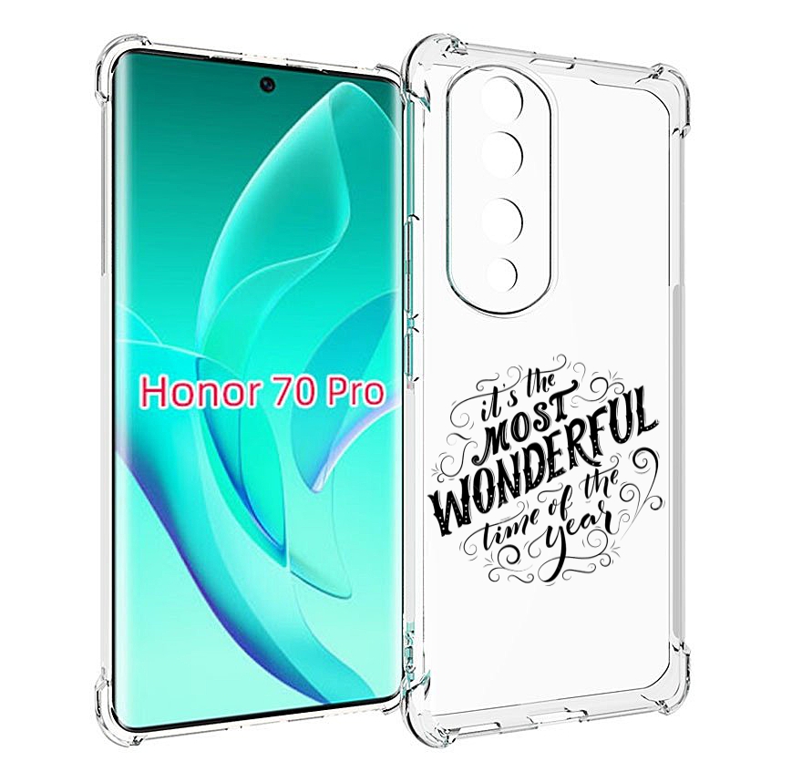 

Чехол MyPads Wonderful для Honor 70 Pro / 70 Pro Plus, Прозрачный, Tocco