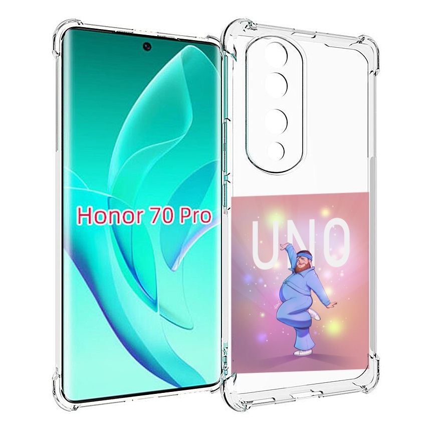 

Чехол MyPads UNO-танцор для Honor 70 Pro / 70 Pro Plus, Прозрачный, Tocco