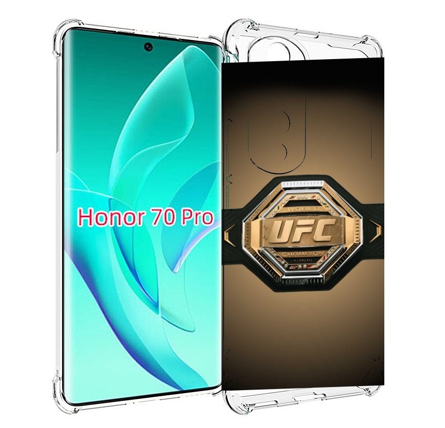 

Чехол MyPads UFC единоборства мужской для Honor 70 Pro / 70 Pro Plus, Прозрачный, Tocco