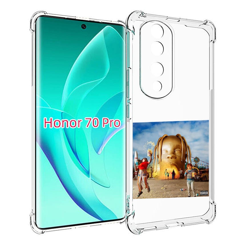 

Чехол MyPads Travis Scott - Astroworld для Honor 70 Pro / 70 Pro Plus, Прозрачный, Tocco